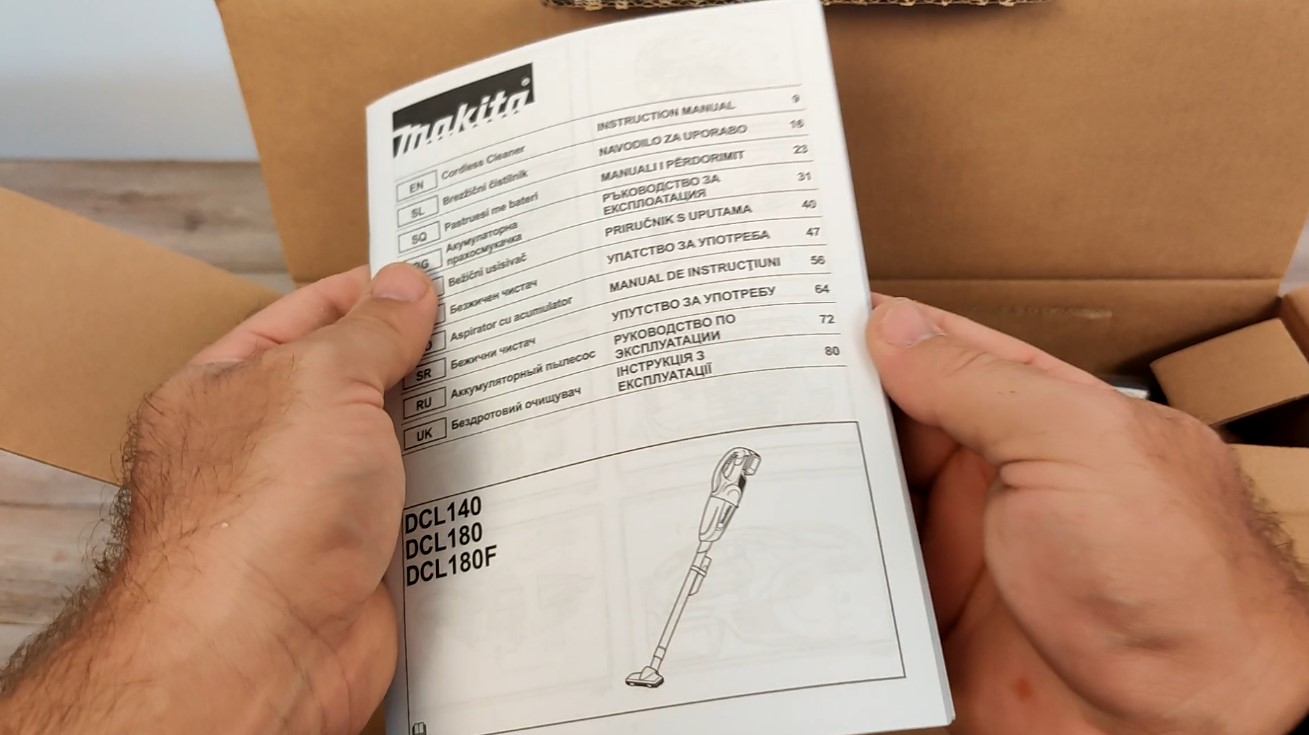 DCL180ZB user manual